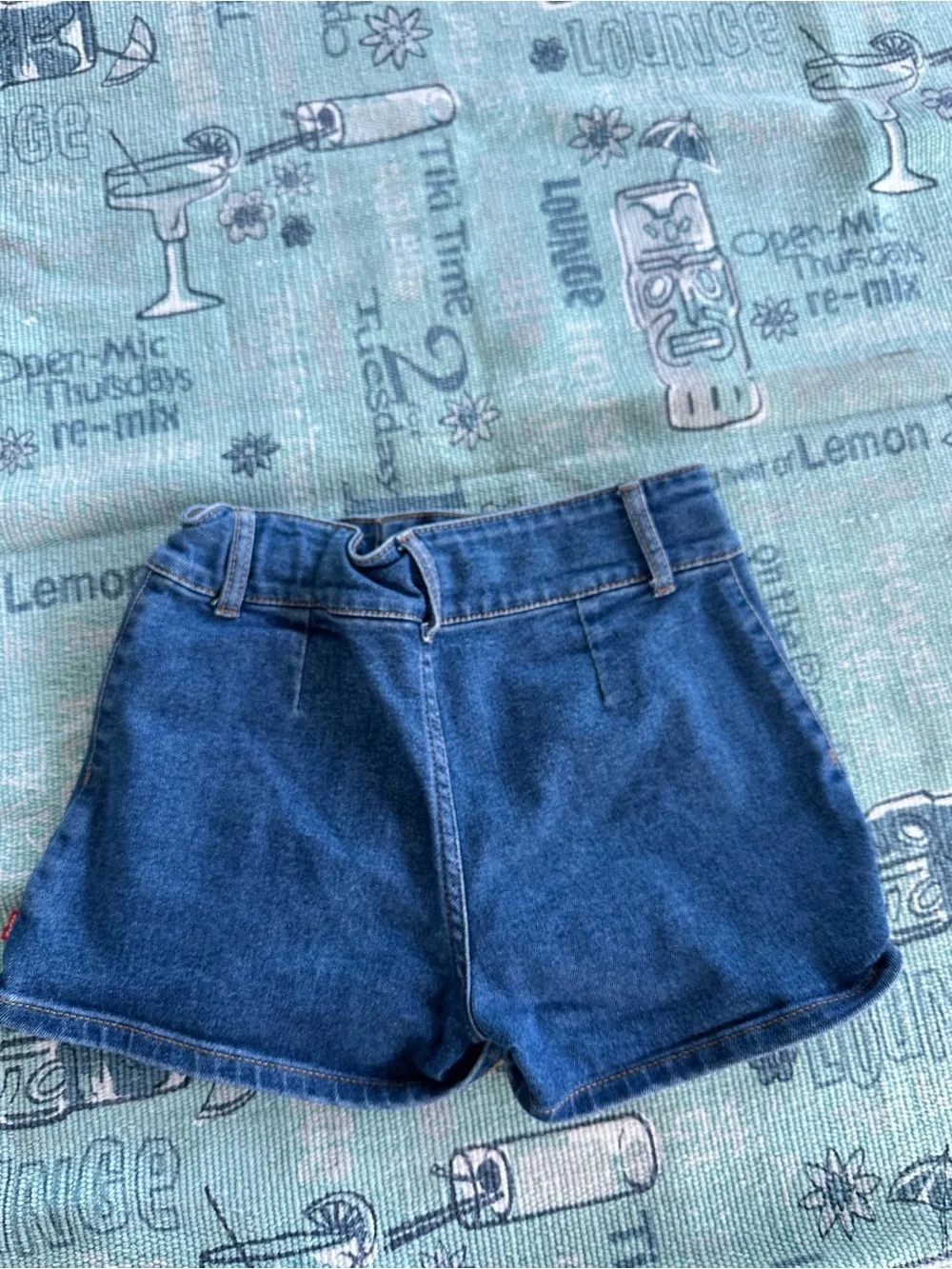 Levi's Girls Skort Size 10 Light Blue with Elastic Waist
